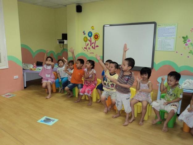 Lớp Happy Land "Hội thoại tập nói"