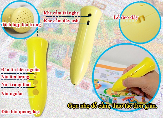 Bút chấm đọc thông minh Smart Pen