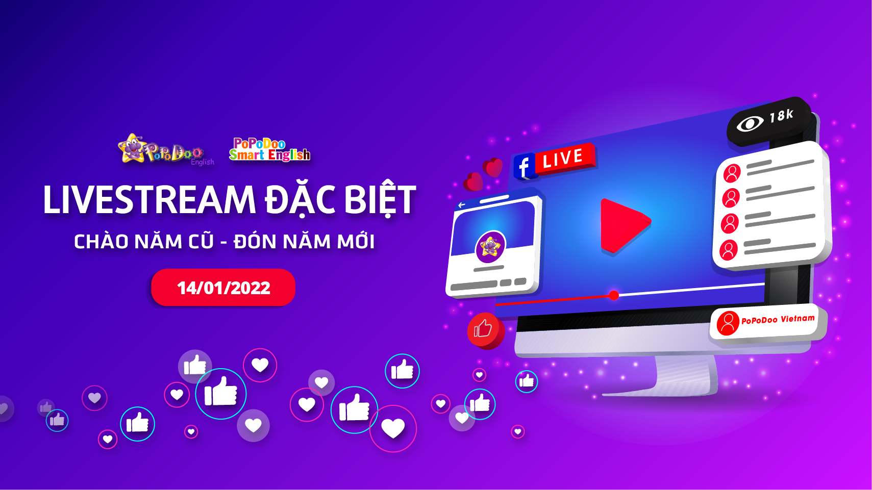 Livestream đặc biệt: CHÀO NĂM CŨ - ĐÓN NĂM MỚI