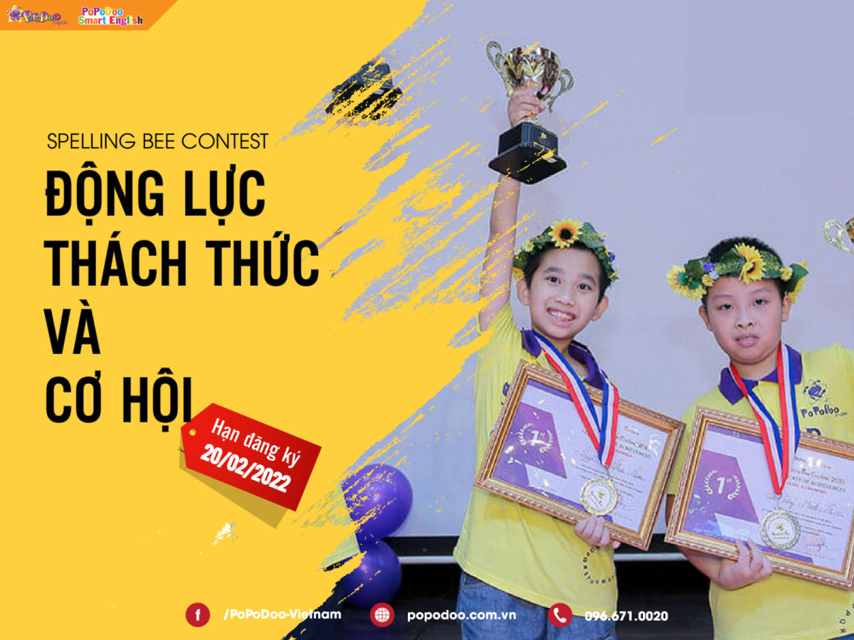 SPELLING BEE CONTEST 2022 - ĐỘNG LỰC, THÁCH THỨC VÀ CƠ HỘI