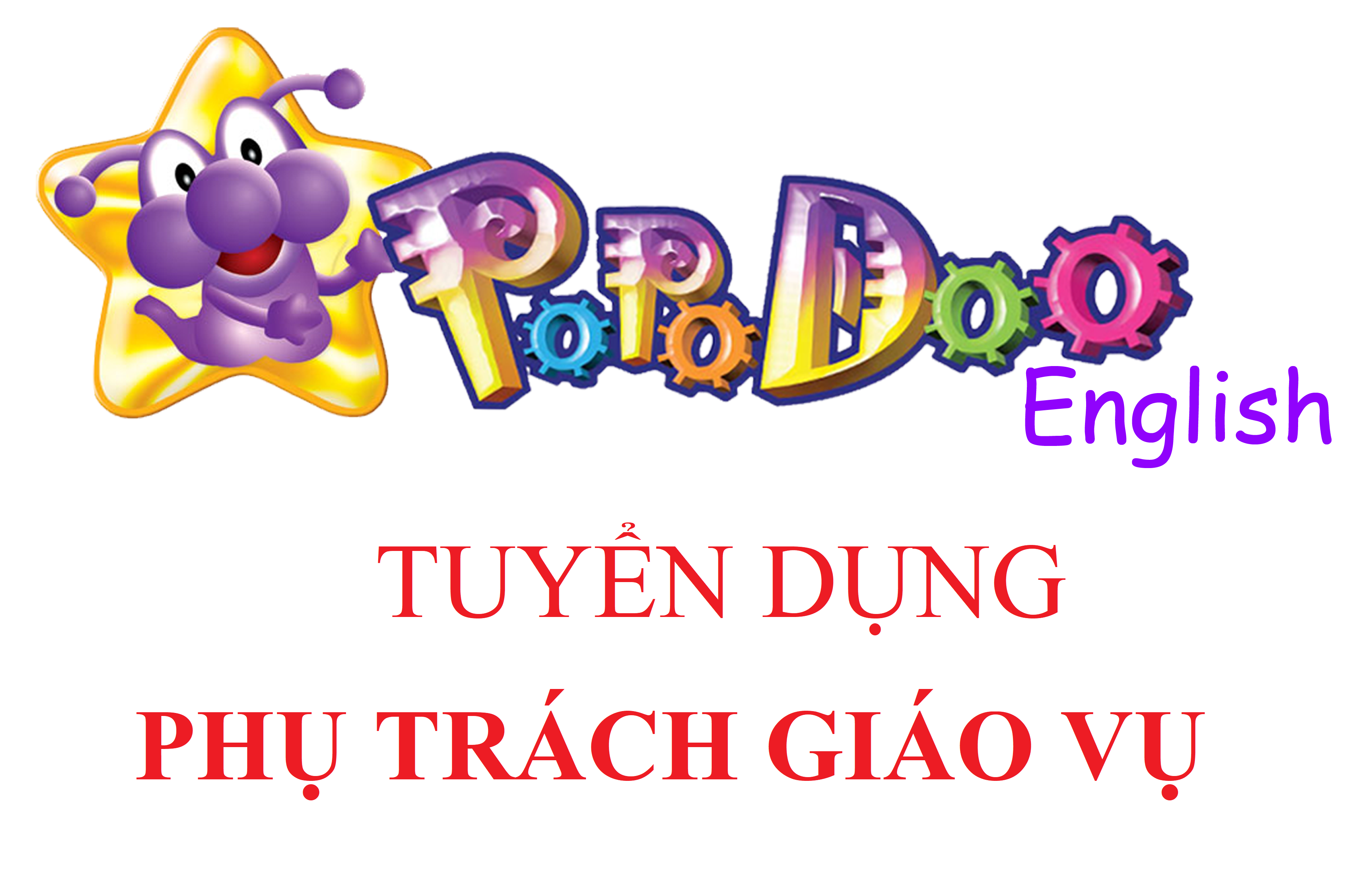 TUYỂN DỤNG PHỤ TRÁCH GIÁO VỤ